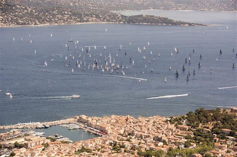 The fleet on day 1 of the 2017 Giraglia Rolex Cup in Saint